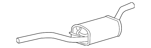 3S4Z-5230-AB Деталь MUFFLER