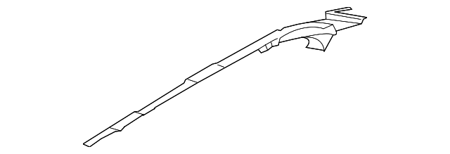 22723709 Деталь ROOF RAIL, LEFT