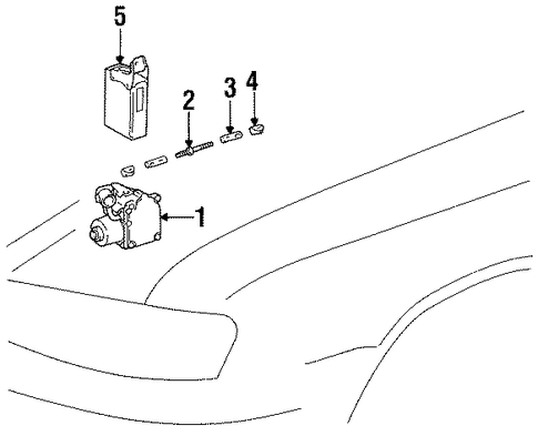 FUEL SYSTEM/CRUISE CONTROL for 1996 Toyota Avalon #2