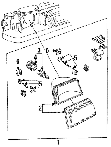Ranger BULBS - CHASSIS