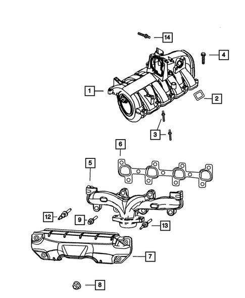 Manifolds for 2005 Dodge Durango #0