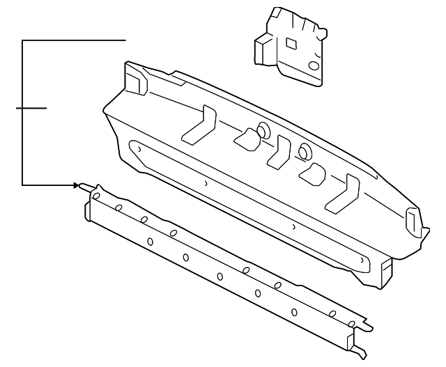 997-501-973-00-GRV Деталь REAR BODY PANEL