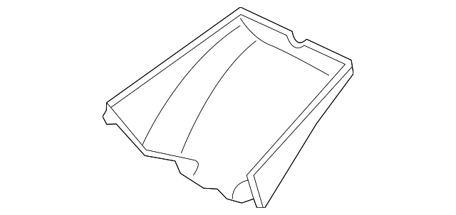 C2D34004 Деталь MIRROR INSIDE UPPER COVER
