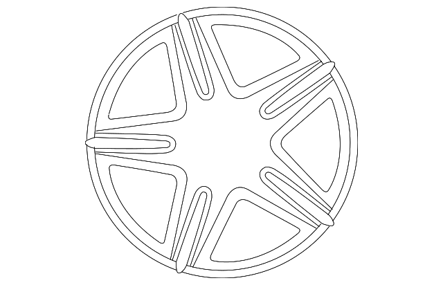 XR827036 Деталь WHEEL, ALLOY