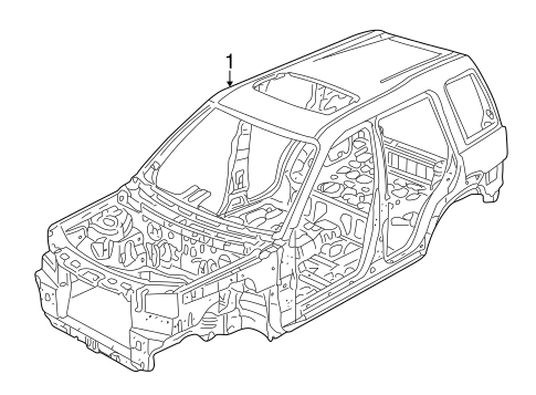 Freelander BODY SHELL