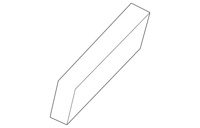 CP9Z-5820395-A DOOR SHELL INSULATOR, LEFT