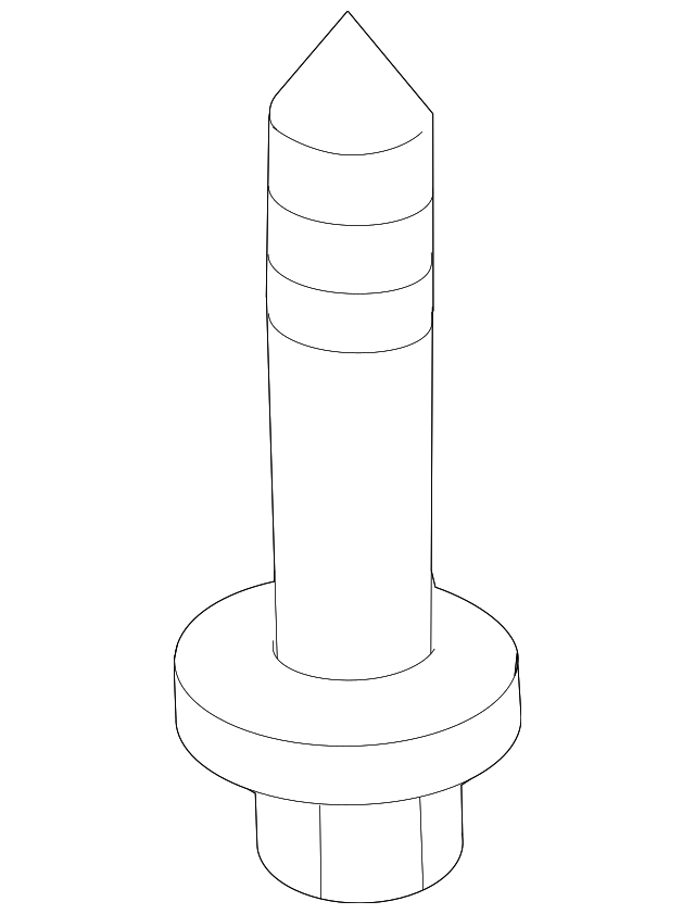 N-909-988-02 Деталь SUSP CROSSMEMBER MOUNT BOLT, LEFT