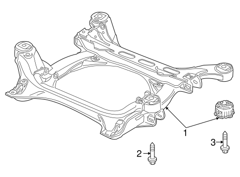 Cayenne SUSPENSION MOUNTING