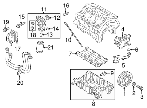 Police Interceptor Utility ENGINE PARTS