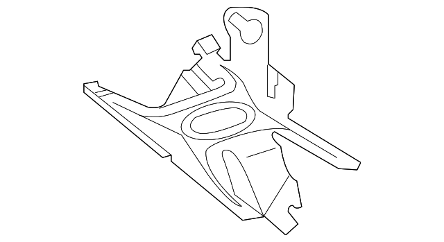31313686 Деталь CONTROL MODULE BRACKET