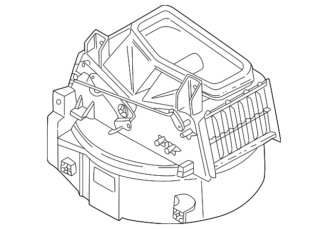 30858846 Деталь BLOWER CASE