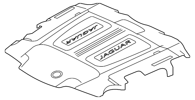 C2D49196 Деталь ENGINE COVER