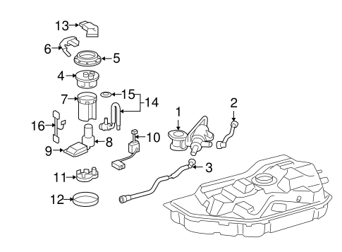 Gaskets & Sealing Systems for 2012 Toyota Highlander #0