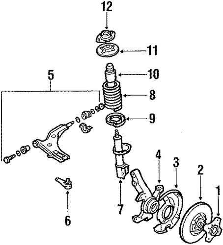 Tracer SUSPENSION COMPONENTS 2