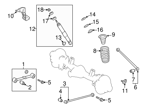 REAR SUSPENSION/REAR SUSPENSION for 2014 Toyota Land Cruiser #2