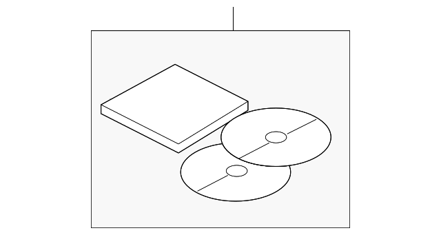 2L2Z18E898AB Деталь COMPACT DISC