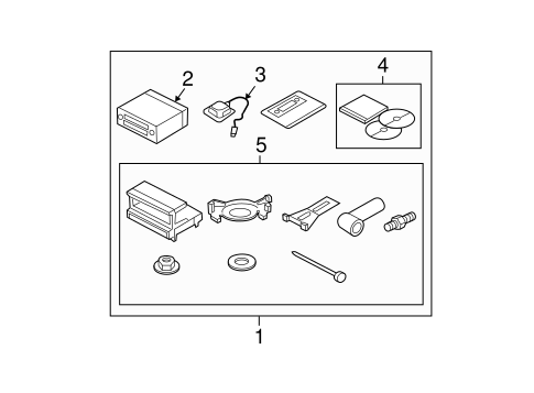 Mountaineer NAVIGATION SYSTEM COMPONENTS