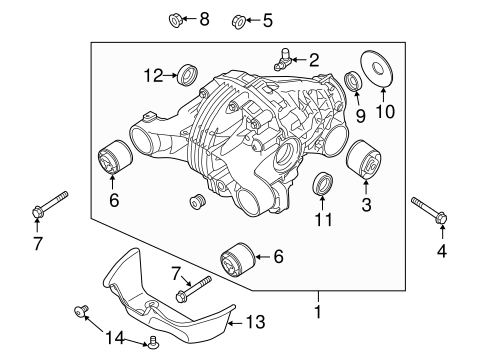 Panamera AXLE & DIFFERENTIAL