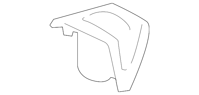 BK3Z-6131112-AB Деталь CUP HOLDER, RIGHT