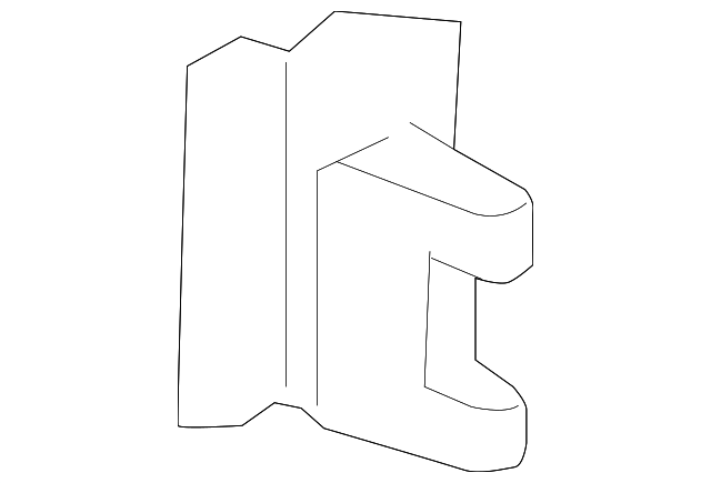 -W716743-S442 Деталь REAR PILLAR TRIM CLIP, RIGHT