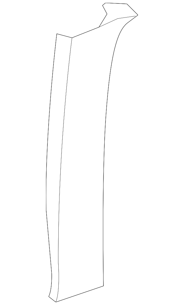 CK4Z-6131004-AA Деталь WINDOW MOLDING, RIGHT