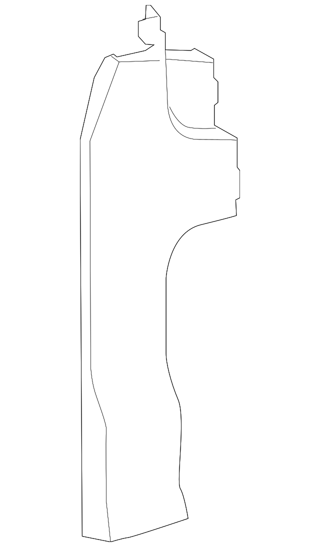BK3Z61312A59AC Деталь FRONT MOLDING, RIGHT