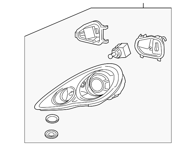 970-631-169-26 Деталь HEADLAMP ASSY, LEFT