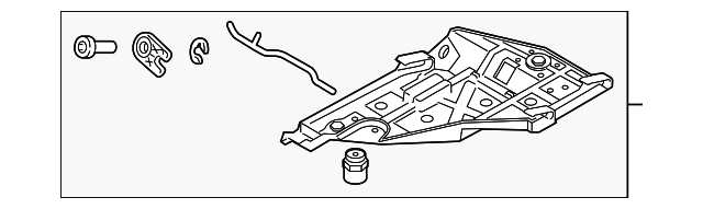970-631-074-02 Деталь MOUNT BRACKET, RIGHT