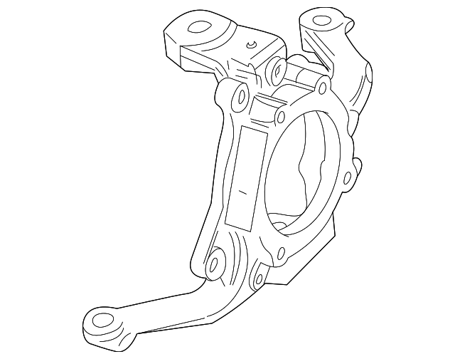 TAX000040 KNUCKLE, RIGHT