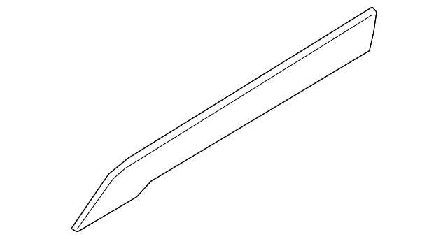 DT1Z-6120878-AB Деталь BODY SIDE MLDG, RIGHT