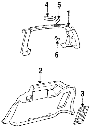Villager INTERIOR TRIM - SIDE PANEL