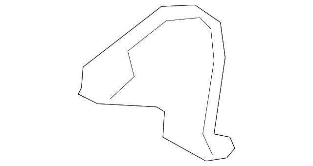 955-559-490-00 Деталь REAR SUPPORT, RIGHT