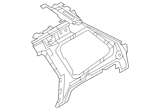 LR045579 Деталь UPPER REINF, LEFT