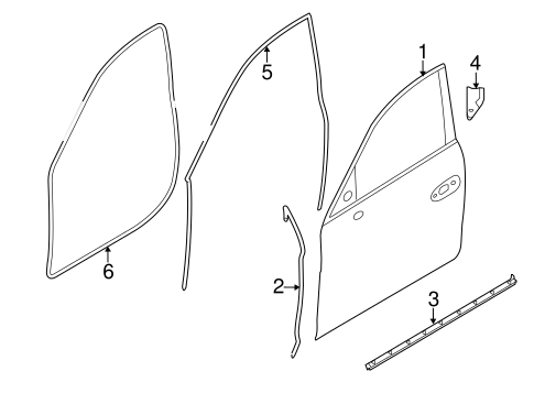 Panamera DOOR & COMPONENTS
