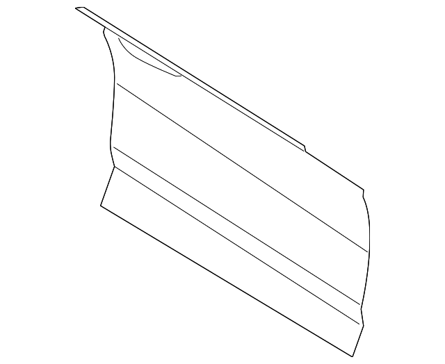 DS7Z-5420200-A Деталь OUTER PANEL, RIGHT