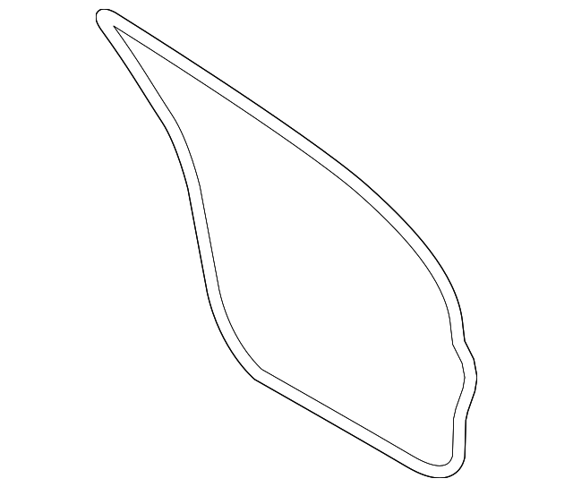GS7Z-5420530-A Деталь DOOR W'STRIP, RIGHT