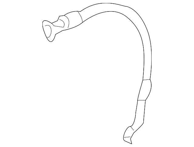 9A1-573-097-03 Деталь REAR AC TUBE