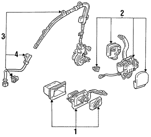 Lap Set, R Front Seat Belt *NH89L* (Palmy Gray) Lap Set, R Front Seat Belt *NH89L* (Palmy Gray)
