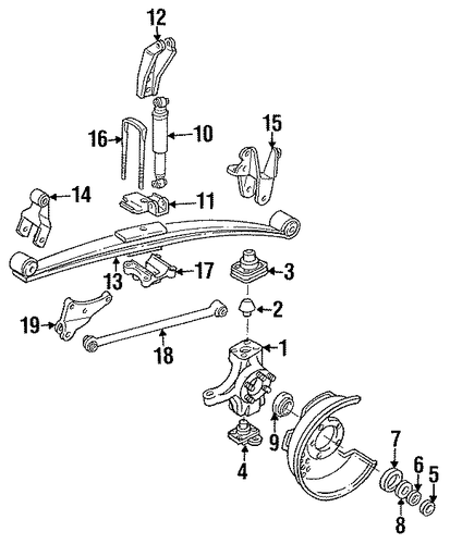 F-350 SUSPENSION COMPONENTS 2