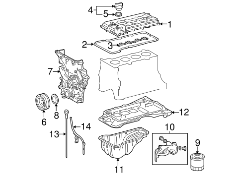 MAINTENANCE & LUBRICATION/FILTERS for 2012 Toyota Tacoma #2