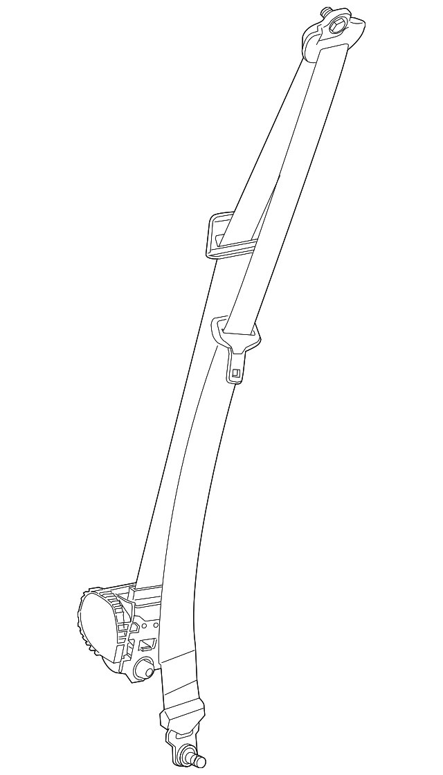 C2C39890LJG Деталь RETRACTOR ASSY, RIGHT
