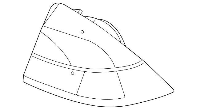 6N7Z-13404-B Деталь TAIL LAMP, RIGHT