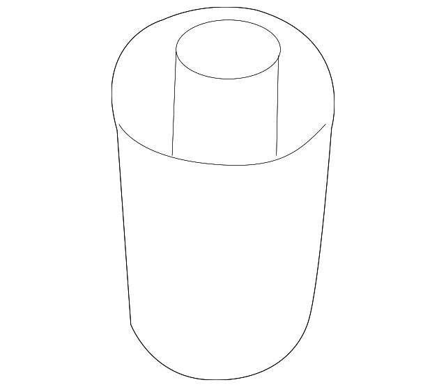 BM5Z-5440452-A Деталь TRUNK LID BUMPER, RIGHT