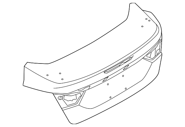 CP9Z-5440110-AA Деталь TRUNK LID