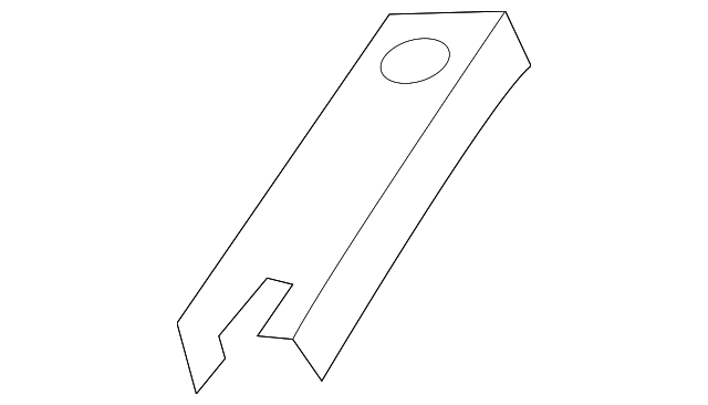 987-567-403-00 Деталь FRONT W'STRIP RETAINER, LEFT