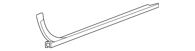 8L7Z-7821452-AA Деталь BELT W'STRIP, RIGHT