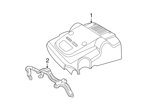 Grand Cherokee ENGINE APPEARANCE COVER