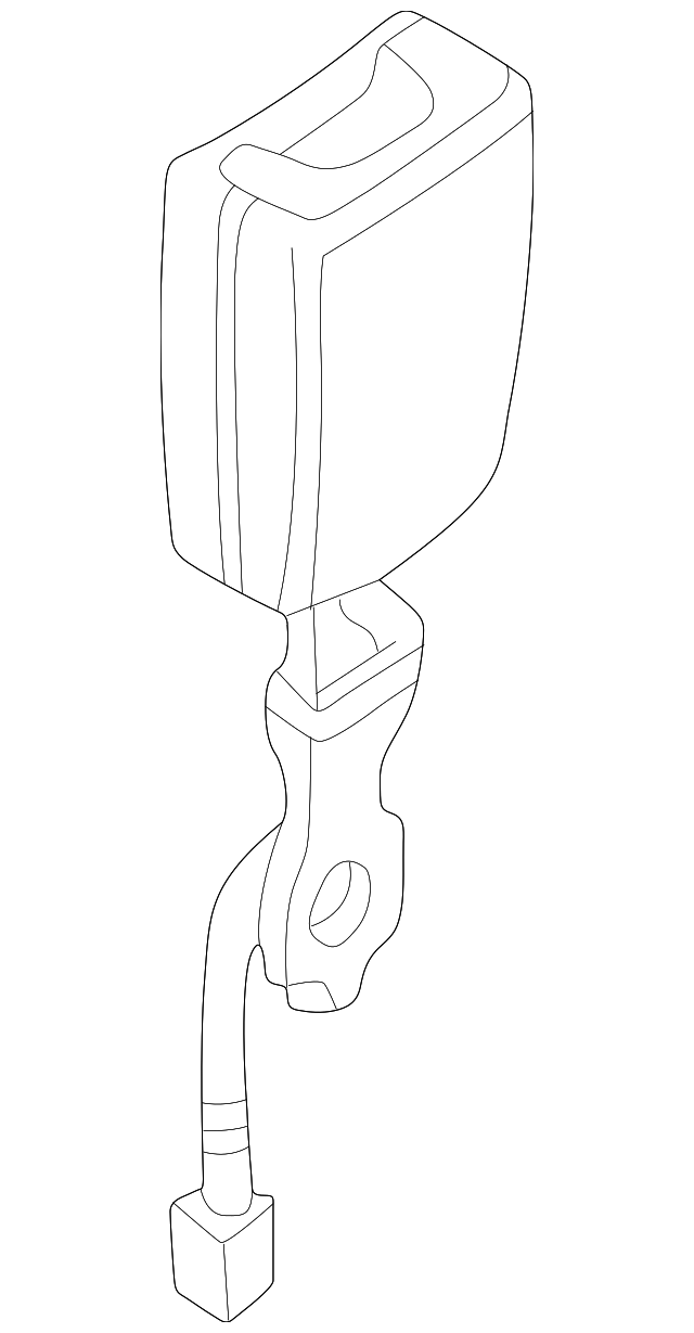 HJE7017AGAEK Деталь BUCKLE, RIGHT