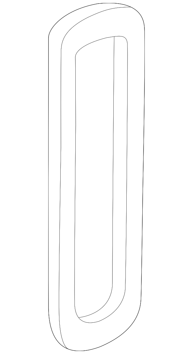 GJE2480ACNED Деталь HEIGHT ADJUSTER BEZEL, RIGHT
