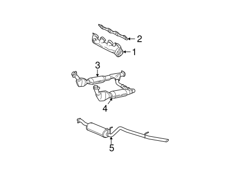 Exhaust System/Exhaust Components for 2002 Ford F-150 #1